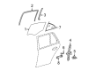 Diagram for Mercedes-Benz E55 AMG Window Run - 211-730-03-19