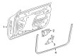 Diagram for Mercedes-Benz C300 Door Seal - 205-727-04-87