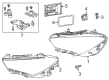 Diagram for Mercedes-Benz GLA250 Headlight - 247-906-81-01