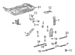 Diagram for Mercedes-Benz ML500 Pillar Panels - 163-690-60-25-7F15