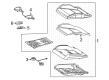 Diagram for Mercedes-Benz AMG GT C Seat Switch - 190-905-82-00