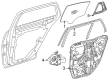 Diagram for Mercedes-Benz E450 Window Run - 214-735-11-00