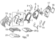 Diagram for Mercedes-Benz AMG GT 55 Seat Cushion - 232-910-31-03