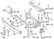 Diagram for Mercedes-Benz CLE53 AMG Door Screws - 000000-001475