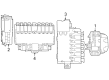Diagram for Mercedes-Benz EQE 500 Relay Block - 297-540-20-01