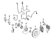 Diagram for Mercedes-Benz CL600 Brake Pads - 000-420-74-04