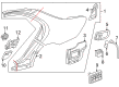 Diagram for Mercedes-Benz S350 Fuel Door - 220-750-00-06