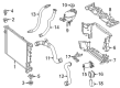 Diagram for Mercedes-Benz E350 Coolant Reservoir Hose - 204-500-07-49