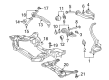 Diagram for Mercedes-Benz CLS55 AMG Front Cross-Member - 211-620-15-87