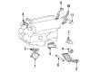 Diagram for Mercedes-Benz 600SEL Engine Mount - 140-240-02-17