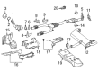 Diagram for Mercedes-Benz GLC43 AMG Exhaust Pipe - 253-490-61-02