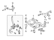 Diagram for Mercedes-Benz ML63 AMG Control Arm - 164-330-37-07