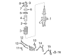 Diagram for Mercedes-Benz CLE53 AMG Bump Stop - 232-324-19-00