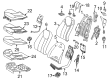 Diagram for Mercedes-Benz Seat Cushion - 230-910-00-50-64