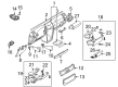 Diagram for Mercedes-Benz G500 Ignition Lock Assembly - 209-545-34-08