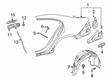Diagram for Mercedes-Benz CLS450 Fuel Door - 257-757-19-00