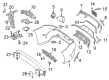 Diagram for Mercedes-Benz S65 AMG Bumper Cover - 217-885-02-25-9999