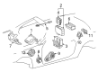 Diagram for Mercedes-Benz SL500 Car Speakers - 230-820-03-02