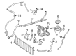 Diagram for Mercedes-Benz CLE300 Coolant Pipe - 236-501-17-00