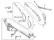 Diagram for Mercedes-Benz S63 AMG E Performance Wiper Arm - 223-820-37-00