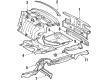 Diagram for Mercedes-Benz 500SEC Rear Crossmember - 126-610-01-14