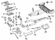 Diagram for Mercedes-Benz S63 AMG E Performance Exhaust Heat Shield - 177-151-20-45