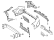 Diagram for Mercedes-Benz GLC63 AMG S E Performance Bumper - 254-610-25-02