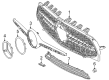 Diagram for Mercedes-Benz CLA35 AMG Grille - 118-888-16-00