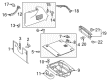 Diagram for Mercedes-Benz S550e Interior Lights - 222-906-93-01-9051