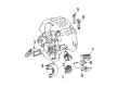 Diagram for Mercedes-Benz C320 Engine Mount - 203-240-16-17