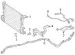 Diagram for Mercedes-Benz EQB 250+ Coolant Pipe - 243-500-35-00
