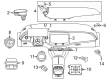 Diagram for Mercedes-Benz E350 Ignition Lock Assembly - 223-905-78-06-9E93