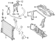 Diagram for Mercedes-Benz SLK55 AMG Cooling Hose - 172-500-00-75