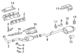 Diagram for Mercedes-Benz SLK230 Exhaust Pipe - 111-140-48-09