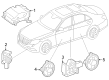 Diagram for Mercedes-Benz GLC63 AMG S E Performance Air Bag Control Module - 206-900-89-21