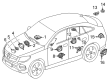 Diagram for Mercedes-Benz GLE53 AMG Car Speakers - 167-820-28-01
