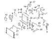 Diagram for Mercedes-Benz S600 Radiator Support - 221-504-02-40