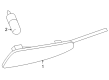 Diagram for Mercedes-Benz CLS550 Side Marker Light - 219-820-03-21