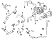 Diagram for Mercedes-Benz E63 AMG S Turbocharger - 177-090-02-80