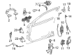 Diagram for Mercedes-Benz E400 Door Lock Cylinder - 212-890-39-67
