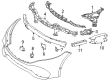 Diagram for Mercedes-Benz EQE 350 Bumper - 297-620-25-00