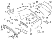 Diagram for Mercedes-Benz E550 Bumper Cover - 207-885-70-25-9999