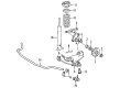 Diagram for Mercedes-Benz E320 Sway Bars - 124-323-55-65