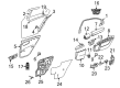 Diagram for Mercedes-Benz S400 Power Window Switch - 221-870-92-10-7J22