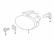 Diagram for Mercedes-Benz eSprinter Fog Light - 910-906-26-00