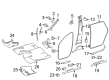 Diagram for Mercedes-Benz R500 Weather Strip - 251-690-01-76-8P53