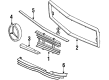 Diagram for Mercedes-Benz 380SL Grille - 107-888-13-23