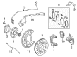 Diagram for Mercedes-Benz SL63 AMG ABS Sensor - 231-540-03-17