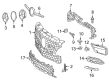Diagram for Mercedes-Benz E63 AMG Emblem - 218-888-00-60