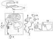 Diagram for Mercedes-Benz Car Mirror - 463-810-85-00